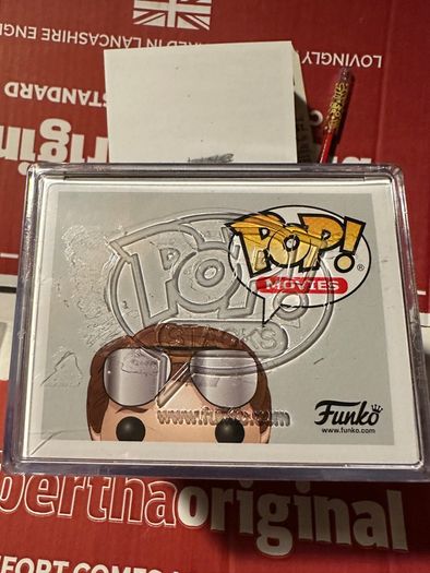 Funko POP Back to the Future Marty McFly Autographed by Michael J Fox