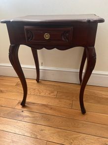 Mahogany side table