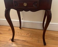 Mahogany side table