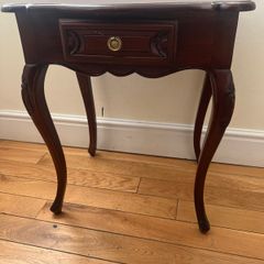 Mahogany side table