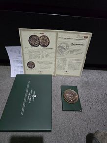 Easter rising proclamation bronze medal coin