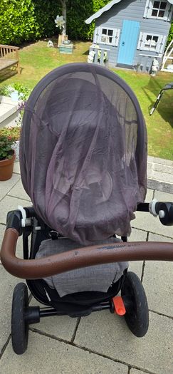 BUNDLE  Stokke pram, next to me cot and Nuna leaf grow  (excellent condition)
