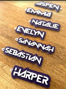 KPOP Demon Hunters custom keyrings
