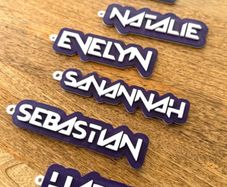 KPOP Demon Hunters custom keyrings