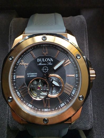 Bulova Marine Star Mens Automatic Watch