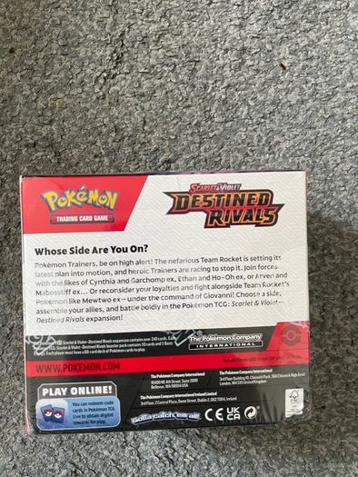 Pokemon Destined Rivals Booster Box