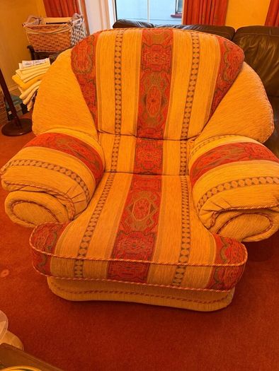 3 seater couch and 2 matching armchairs