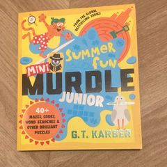 Mini Murdle Junior Summer Fun Puzzle Book