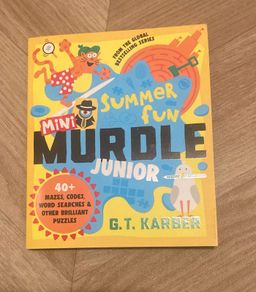 Mini Murdle Junior Summer Fun Puzzle Book