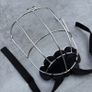 Hurling Helmet Kilkenny FaceGuard with 2 Tone Chin Piece Image 2