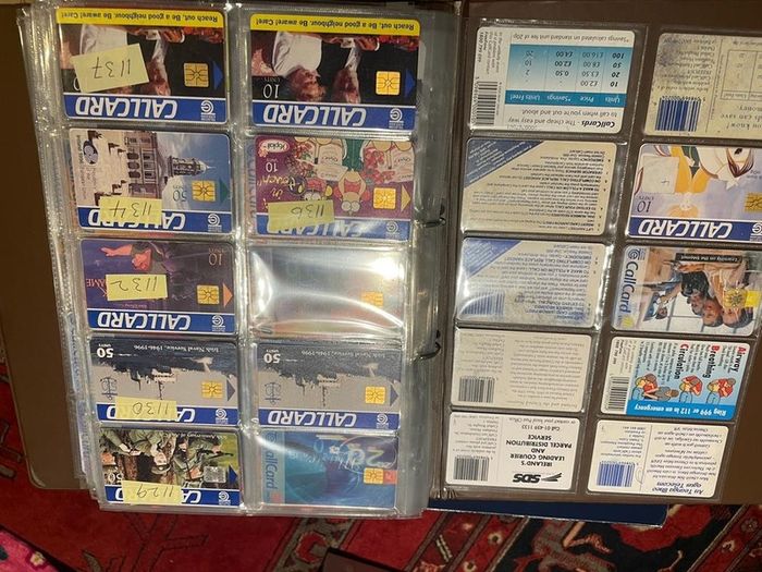 Vintage collectible cards call cards Irish at 1 euro each postage extra 1.50 per envelope or large one 2.85