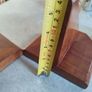 Vintage Wooden Bookends Image 2