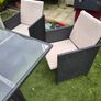 garden furniture table and chairs Image 3