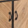 Sideboard 120x30x75 cm Solid Acacia Wood Image 7
