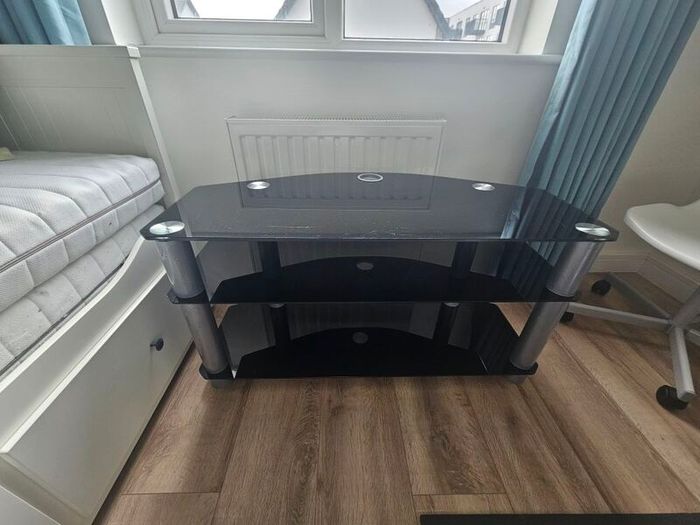 Glass TV Stand