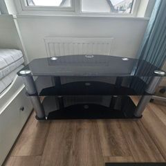 Glass TV Stand