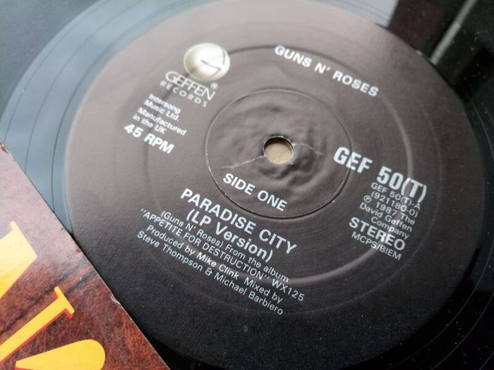 Guns N Roses - Paradise City 12inch Vinyl