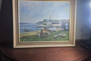 oil painting ,E, Rigglesworth Hachett, offers welcome