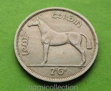 Ireland 1963 year Half Crown.