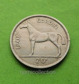 Ireland 1963 year Half Crown.