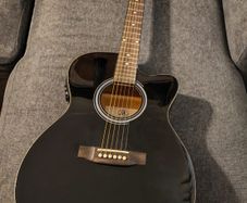 Electro-Acoustic Guitar and Stagg Gig Bag