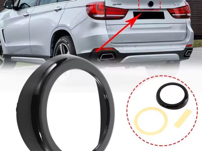 BMW X5 X6 Dechrome Ring Logo Badge