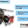 Electric Pressure Washer Pacini Single Phase (220V-240V)- PCW2000 Image 3
