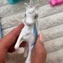 Crystal unicorn carriage BJ toys unicorn - loose wiings approx. 9 cm. Only 1 candy Please see photos Image 5
