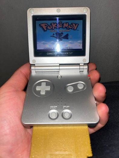 Gameboy Advanced SP Silver