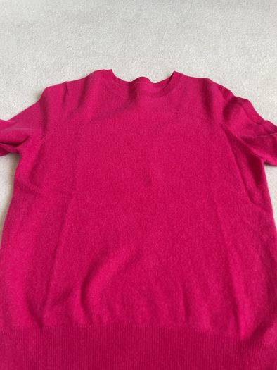 Cerise Pink cashmere jumper Size 10