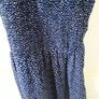 Navy Blue polka dot jumpsuit 12-13yr with pockets Image 2