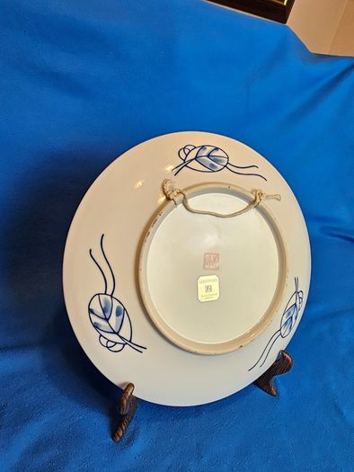 2 Vintage Japanese Gold Imari Decorative Plates , Ornament