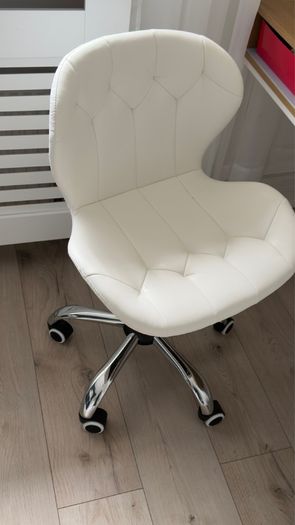 desk and chair
