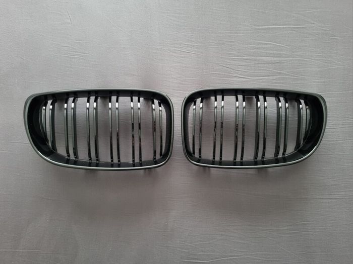 BMW 1 Series E81 E82 E87 E88 Lci M Style Kidney Grilles Brand New