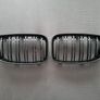 BMW 1 Series E81 E82 E87 E88 Lci M Style Kidney Grilles Brand New Image 3