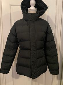 TOG24 Women's Black Puffer Jacket - Size 10