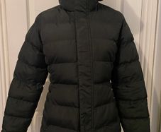 TOG24 Women's Black Puffer Jacket - Size 10