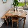 Oak dining table & bench - 8 seater Image 6