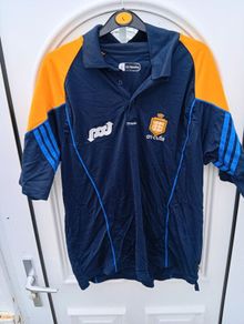 Clare gaa polo shirt size large