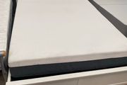 Double Wooden Ottoman Storage Bed, Gas Lift