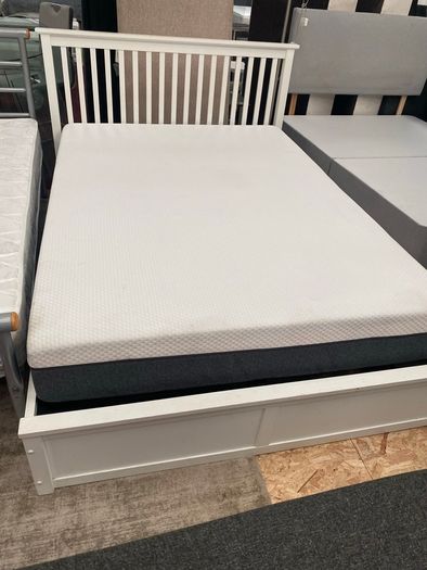 Double Wooden Ottoman Storage Bed, Gas Lift