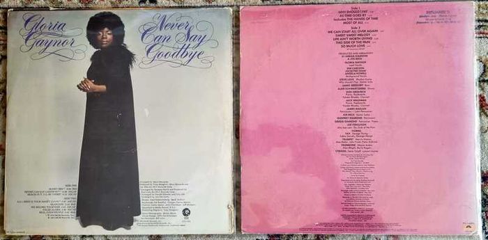 LP Gloria Gaynor - 5 Albums, in good condition.