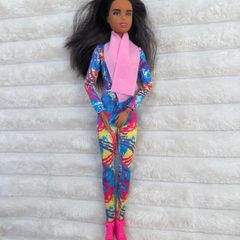 Barbie Winter Sports Sled You Can Be Anything only Doll Used Please see photos