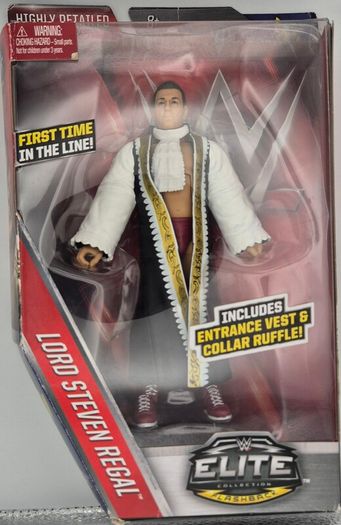 WWE Elite 45 Lord Steven Regal William Regal WCW Flashback Wrestling Figure