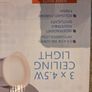 Verve bathroom ceiling lights IP44 Image 2