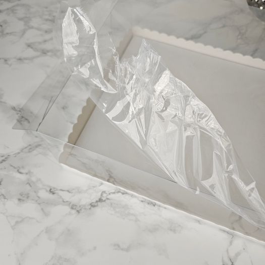 rectangle cake box trasparent