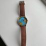 Unisex world map watch in good condition Image 2