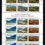 2011 Ireland National Parks of Ireland  Commemorative Stamps Sheetlet Plate 1A1A1A1A Mint Never Hinged (MNH) Image 2