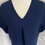 Tommy Hilfiger lined navy dress - 12-14 Image 2