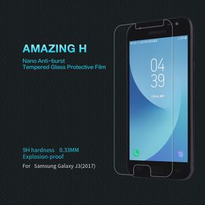 100% Genuine Tempered Glass 9H Screen Protector For Samsung Galaxy J3 (2017)